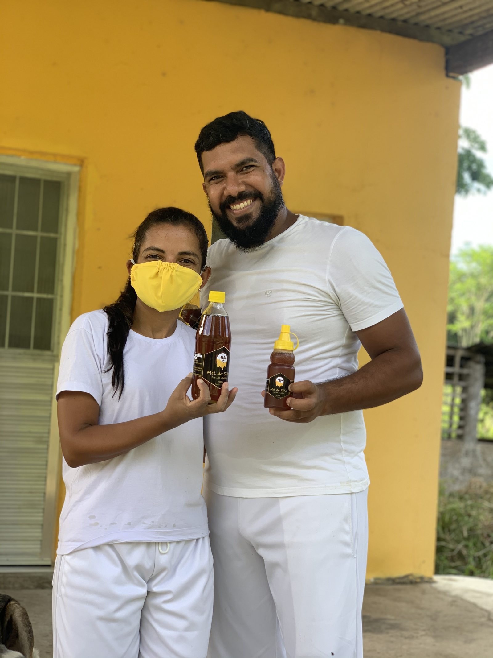 Produtores do Mel do Sítio no Apiário São José