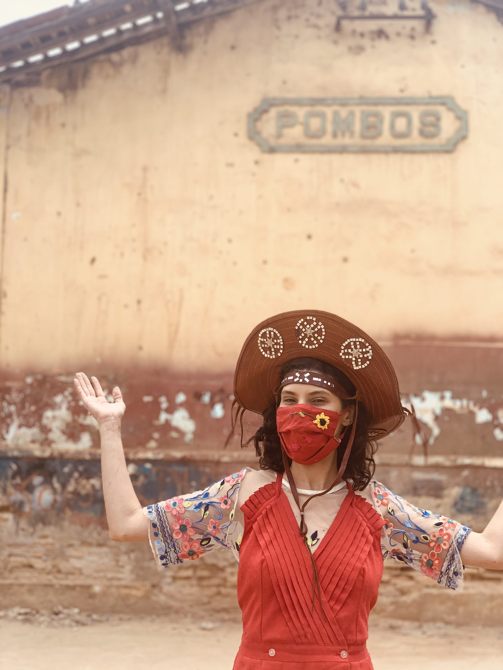 Antiga estação ferroviária de Pombos